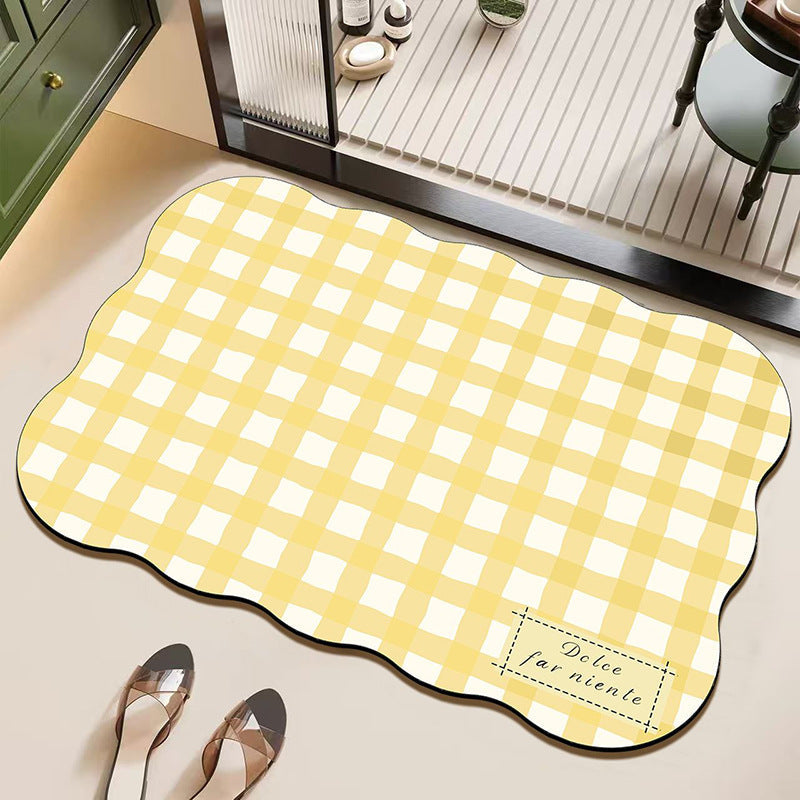 Cute Plush Bathroom Mat | High & Bury