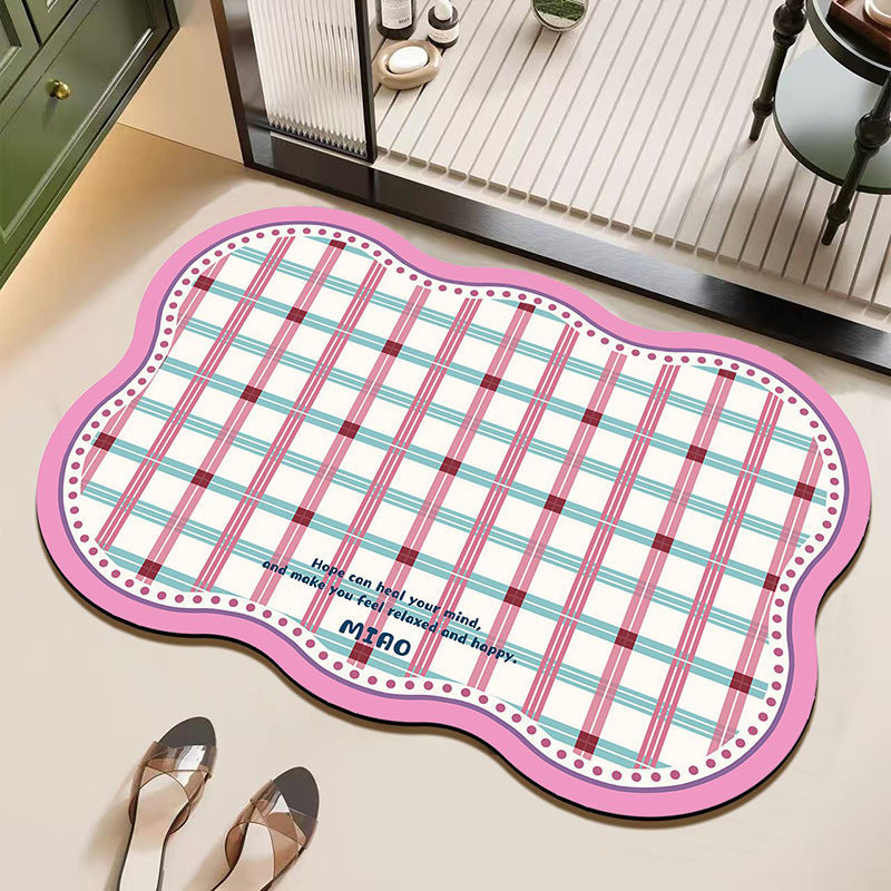 Cute Plush Bathroom Mat | High & Bury