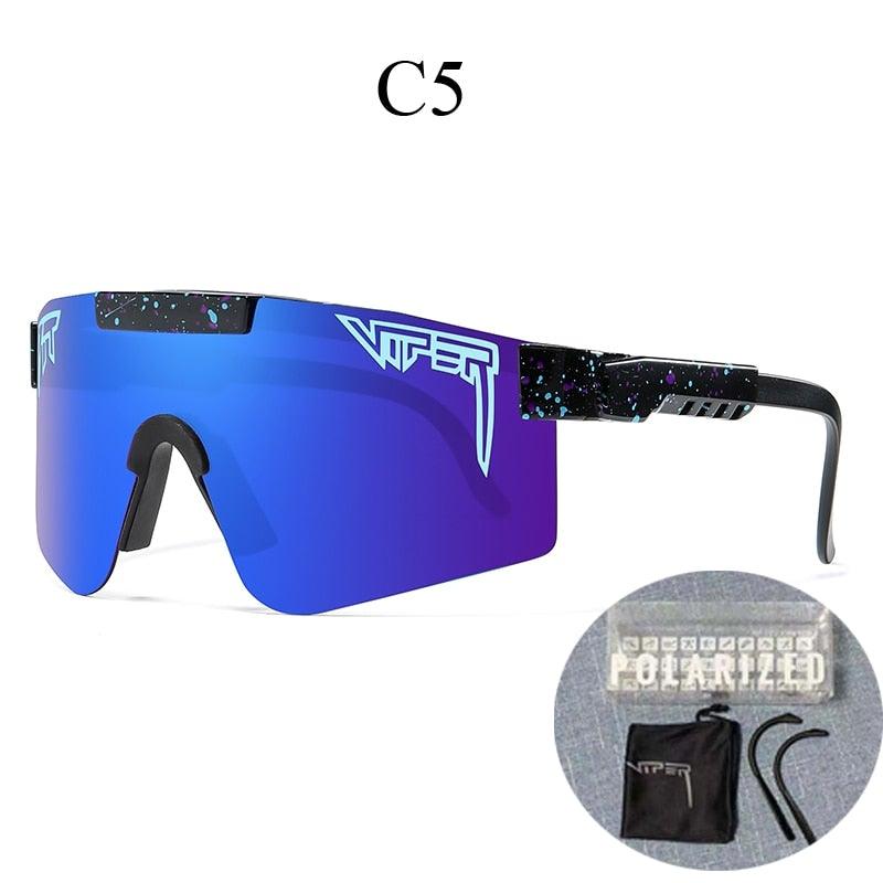 Cycling Sunglasses with TAC Lenses, TR90 Frame, 147 mm Lens Width, view 11