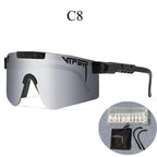 Cycling Sunglasses with TAC Lenses, TR90 Frame, 147 mm Lens Width, view 14