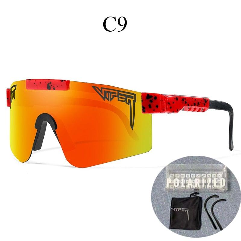 Cycling Sunglasses with TAC Lenses, TR90 Frame, 147 mm Lens Width, view 15