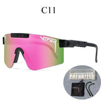 Cycling Sunglasses with TAC Lenses, TR90 Frame, 147 mm Lens Width, view 17
