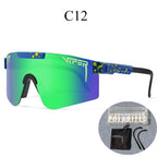 Cycling Sunglasses with TAC Lenses, TR90 Frame, 147 mm Lens Width, view 18