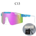 Cycling Sunglasses with TAC Lenses, TR90 Frame, 147 mm Lens Width, view 19