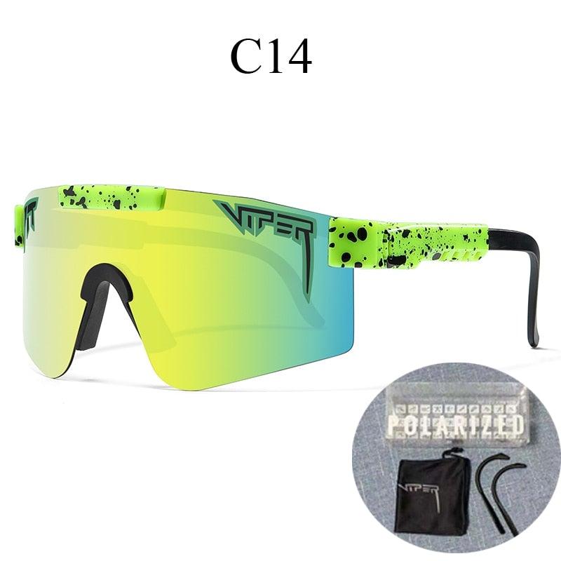 Cycling Sunglasses with TAC Lenses, TR90 Frame, 147 mm Lens Width, view 20