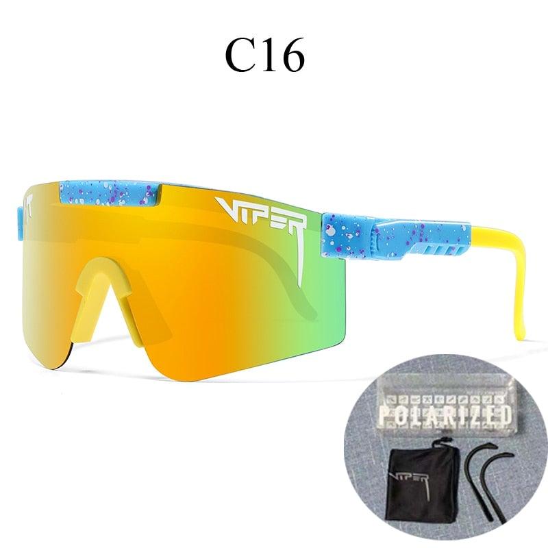 Cycling Sunglasses with TAC Lenses, TR90 Frame, 147 mm Lens Width, view 22