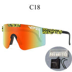 Cycling Sunglasses with TAC Lenses, TR90 Frame, 147 mm Lens Width, view 24
