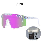Cycling Sunglasses with TAC Lenses, TR90 Frame, 147 mm Lens Width, view 26