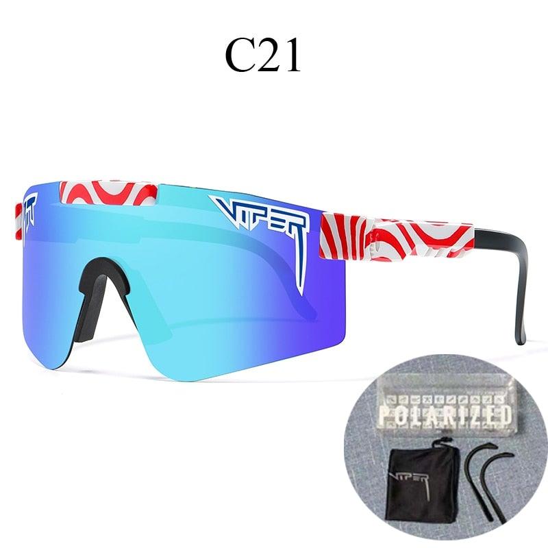 Cycling Sunglasses with TAC Lenses, TR90 Frame, 147 mm Lens Width, view 27