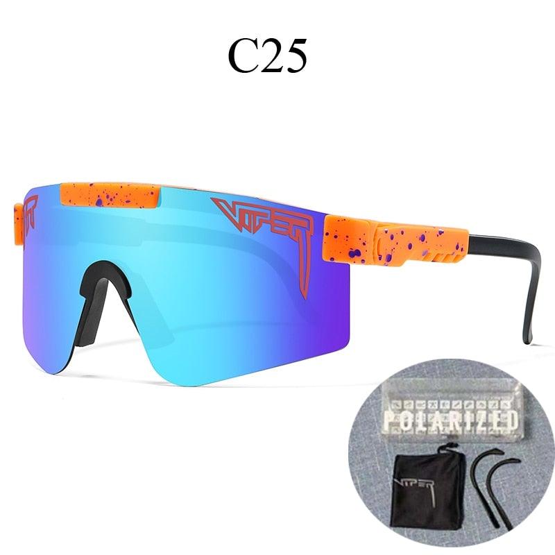 Cycling Sunglasses with TAC Lenses, TR90 Frame, 147 mm Lens Width, view 31