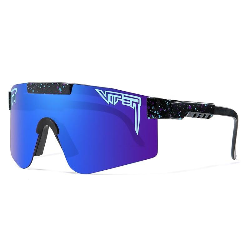 Cycling Sunglasses with TAC Lenses, TR90 Frame, 147 mm Lens Width, view 4