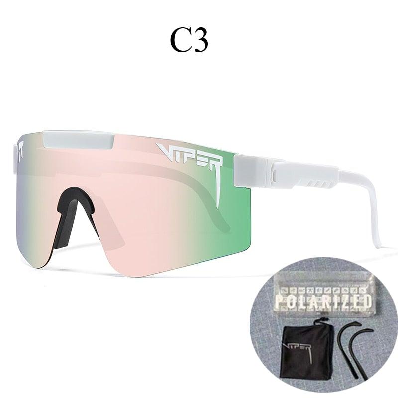 Cycling Sunglasses with TAC Lenses, TR90 Frame, 147 mm Lens Width, view 9