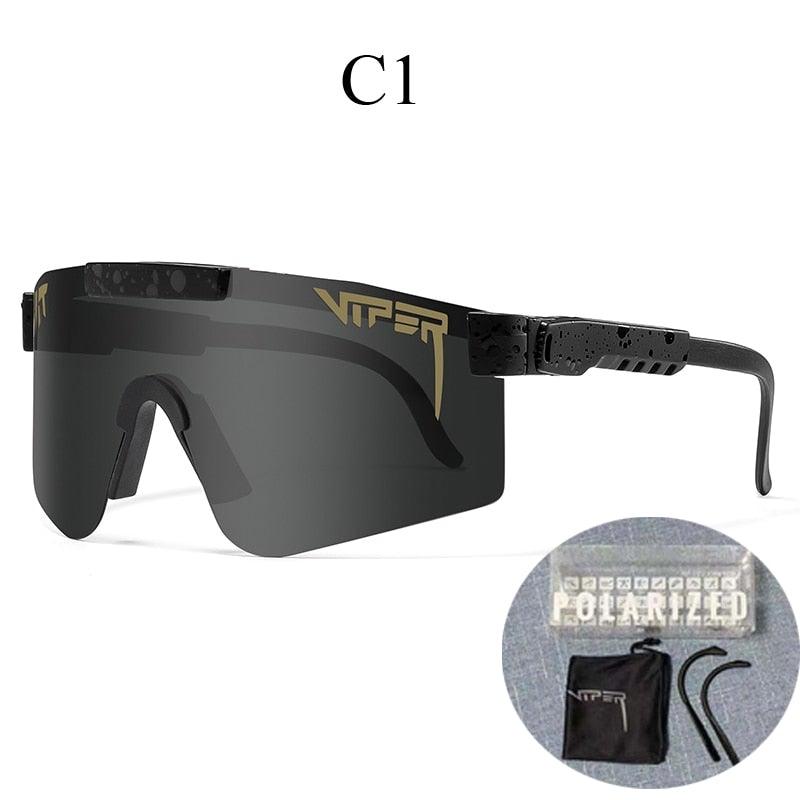 Cycling Sunglasses with TAC Lenses, TR90 Frame, 147 mm Lens Width