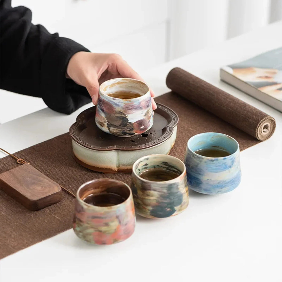 Dalevale Ceramic Latte Cup 6 Piece Set