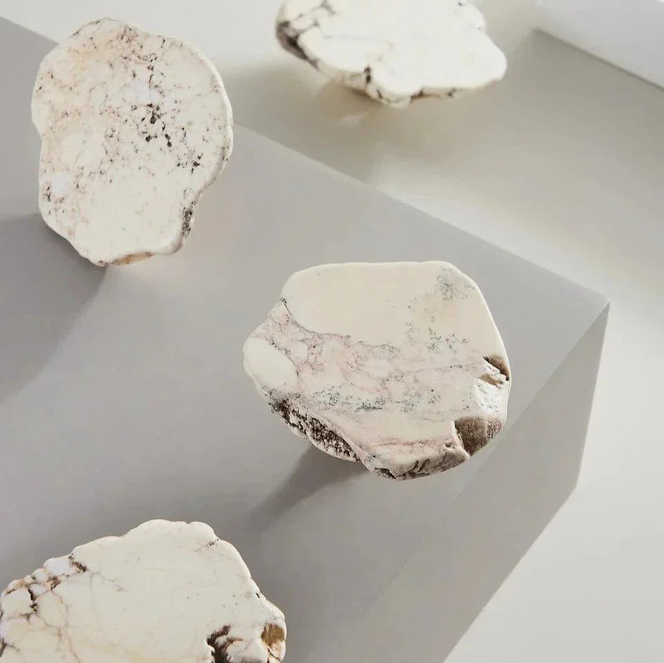 Dalleda Marble Brass Knob