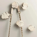 Dalleda Marble Brass Knob