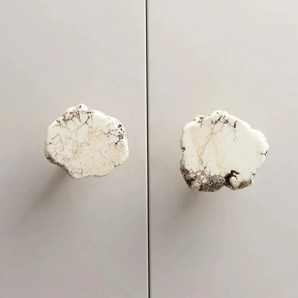 Dalleda Marble Brass Knob