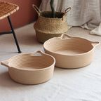 Decorated Basket with Practical Handles | High & Bury