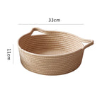 Decorated Basket with Practical Handles | High & Bury