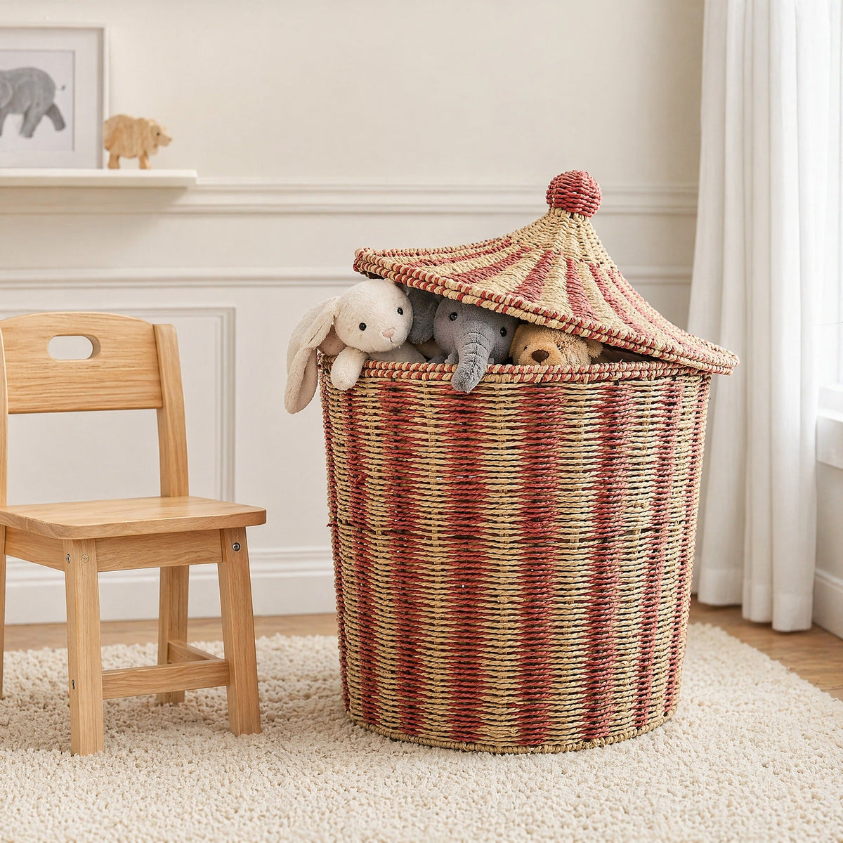 Decorative and Practical Storage Basket | High & Bury