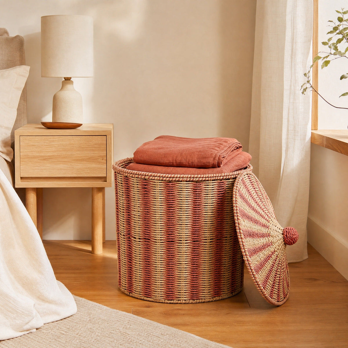 Decorative and Practical Storage Basket | High & Bury