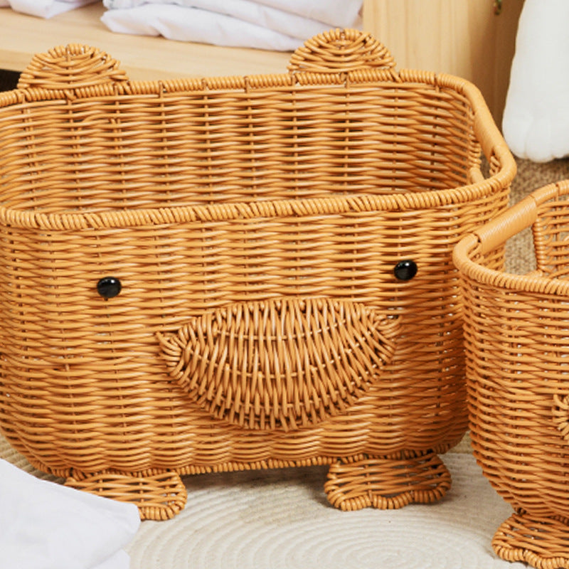 Decorative Animal-Themed Storage Basket | High & Bury
