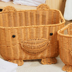 Decorative Animal-Themed Storage Basket | High & Bury