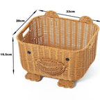 Decorative Animal-Themed Storage Basket | High & Bury