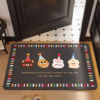 Decorative Area Rug Black | High & Bury
