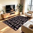 Decorative Area Rug Gray Green | High & Bury