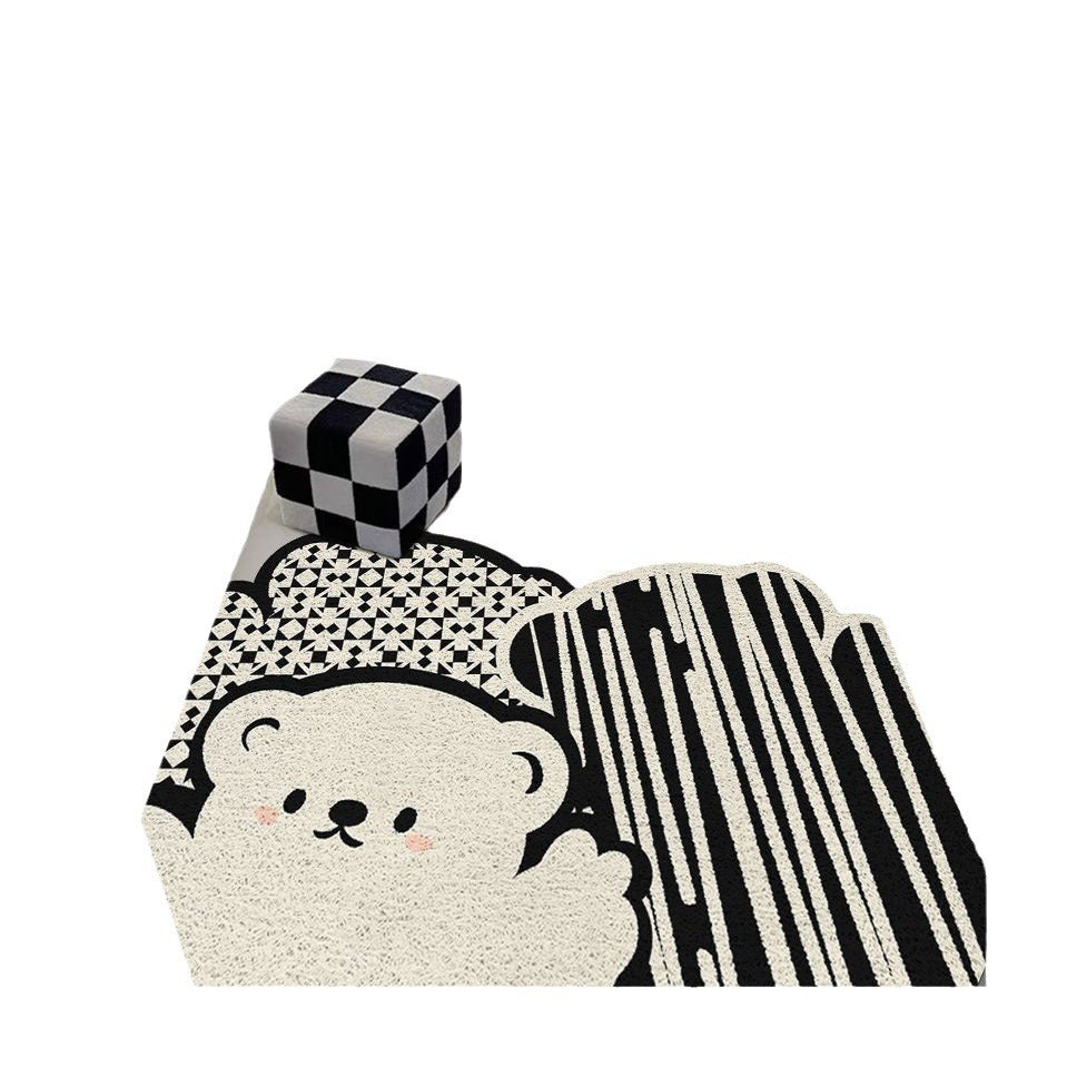 Decorative Area Rug Non Slip | High & Bury