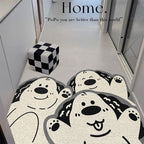 Decorative Area Rug Non Slip | High & Bury