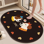Decorative Area Rug Pink Red | High & Bury