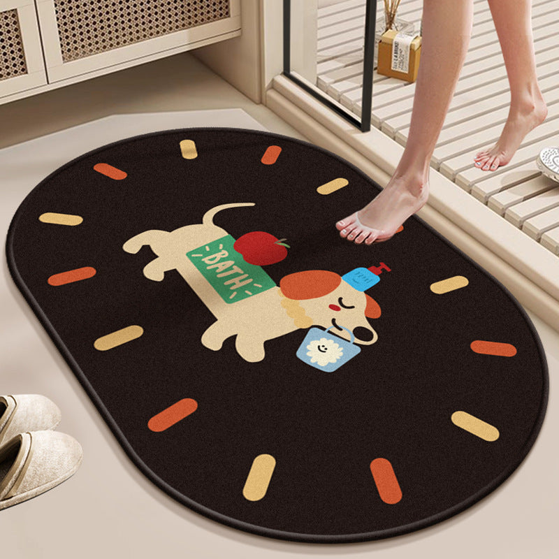 Decorative Area Rug Pink Red | High & Bury