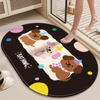 Decorative Area Rug Pink Red | High & Bury