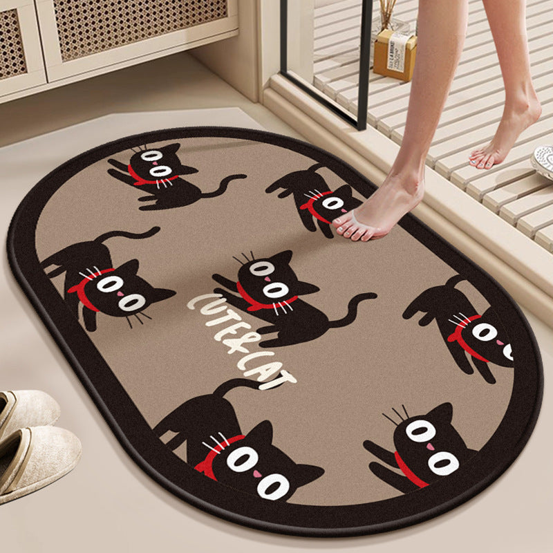 Decorative Area Rug Pink Red | High & Bury