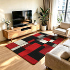 Decorative Area Rug Soft Textile | High & Bury