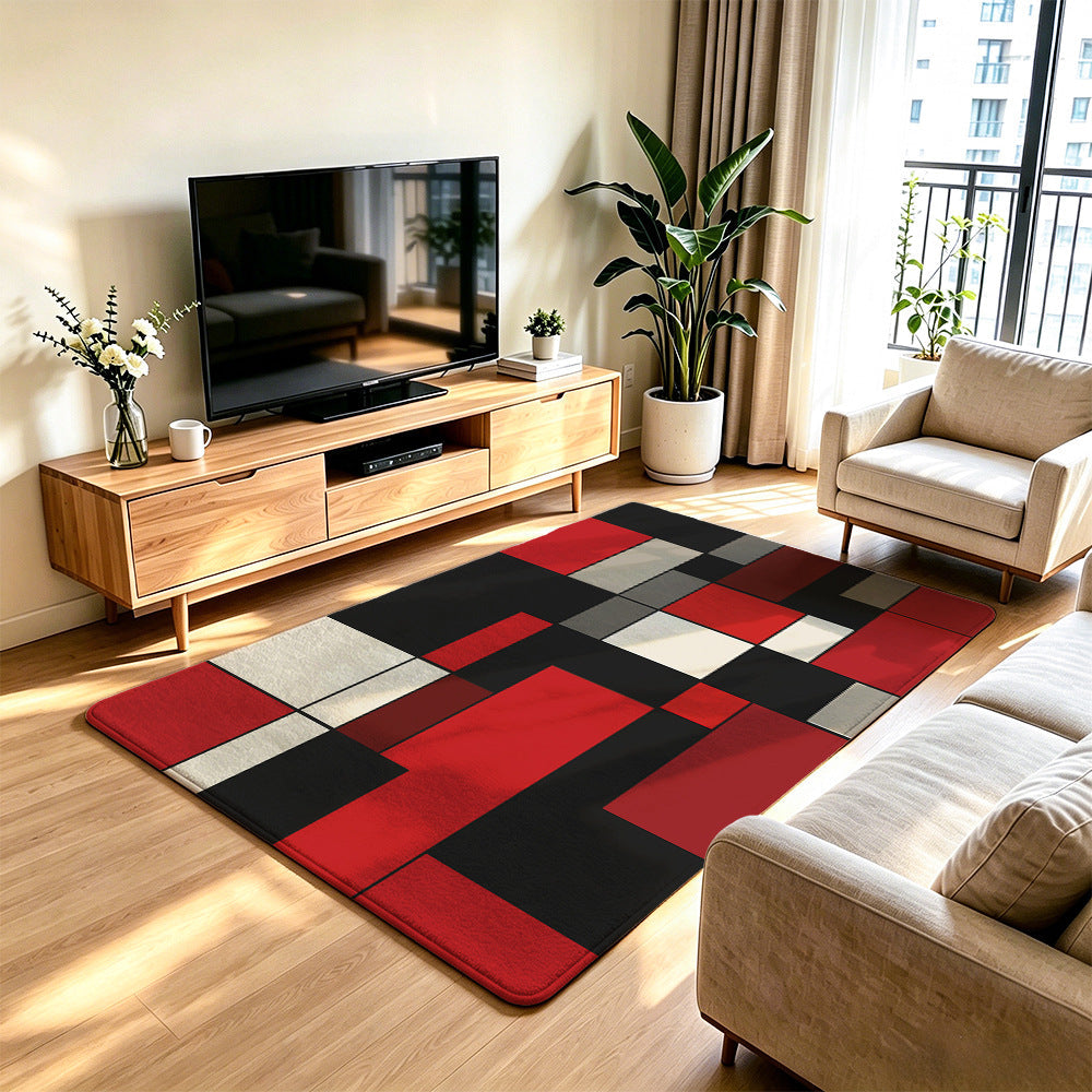 Decorative Area Rug Soft Textile | High & Bury