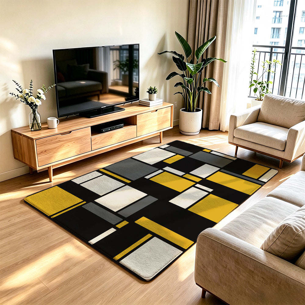 Decorative Area Rug Soft Textile | High & Bury