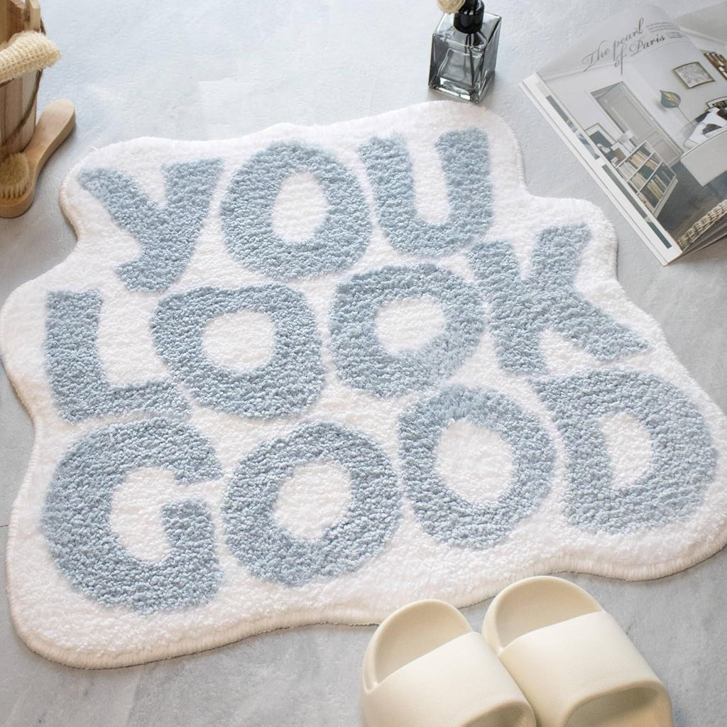 Decorative Area Rug Soft Textile Non Slip | High & Bury