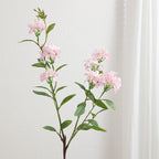 Decorative Art Branch with White Flowers | High & Bury