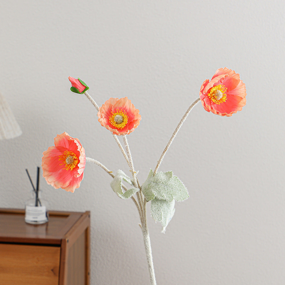 Decorative Art Poppy Bouquet | High & Bury