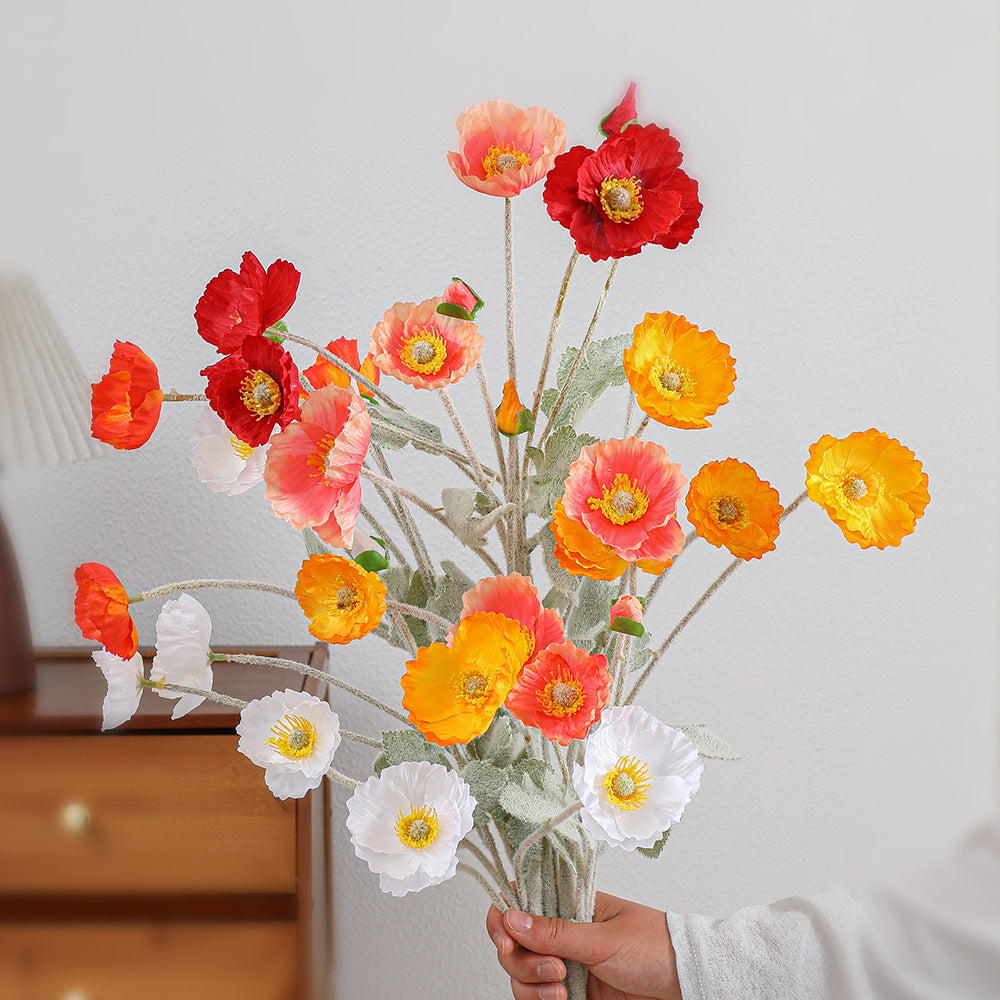 Decorative Art Poppy Bouquet | High & Bury