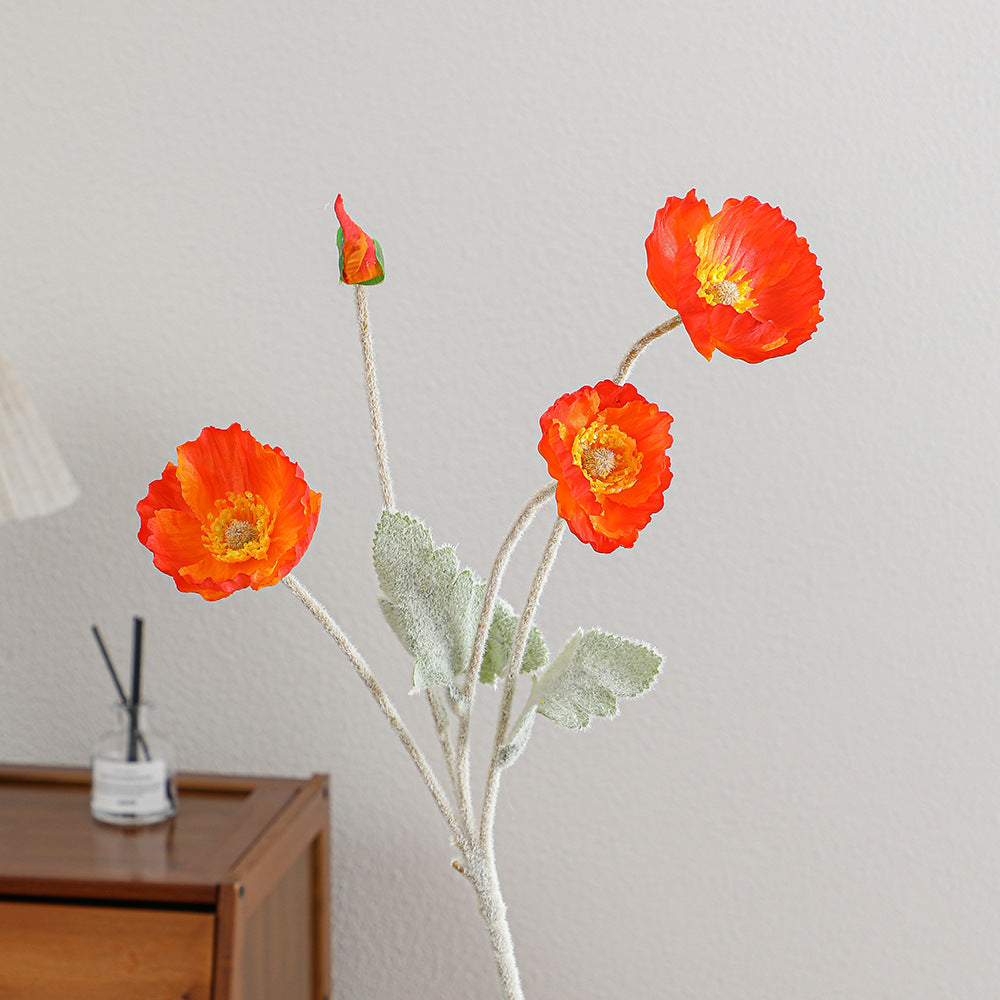 Decorative Art Poppy Bouquet | High & Bury