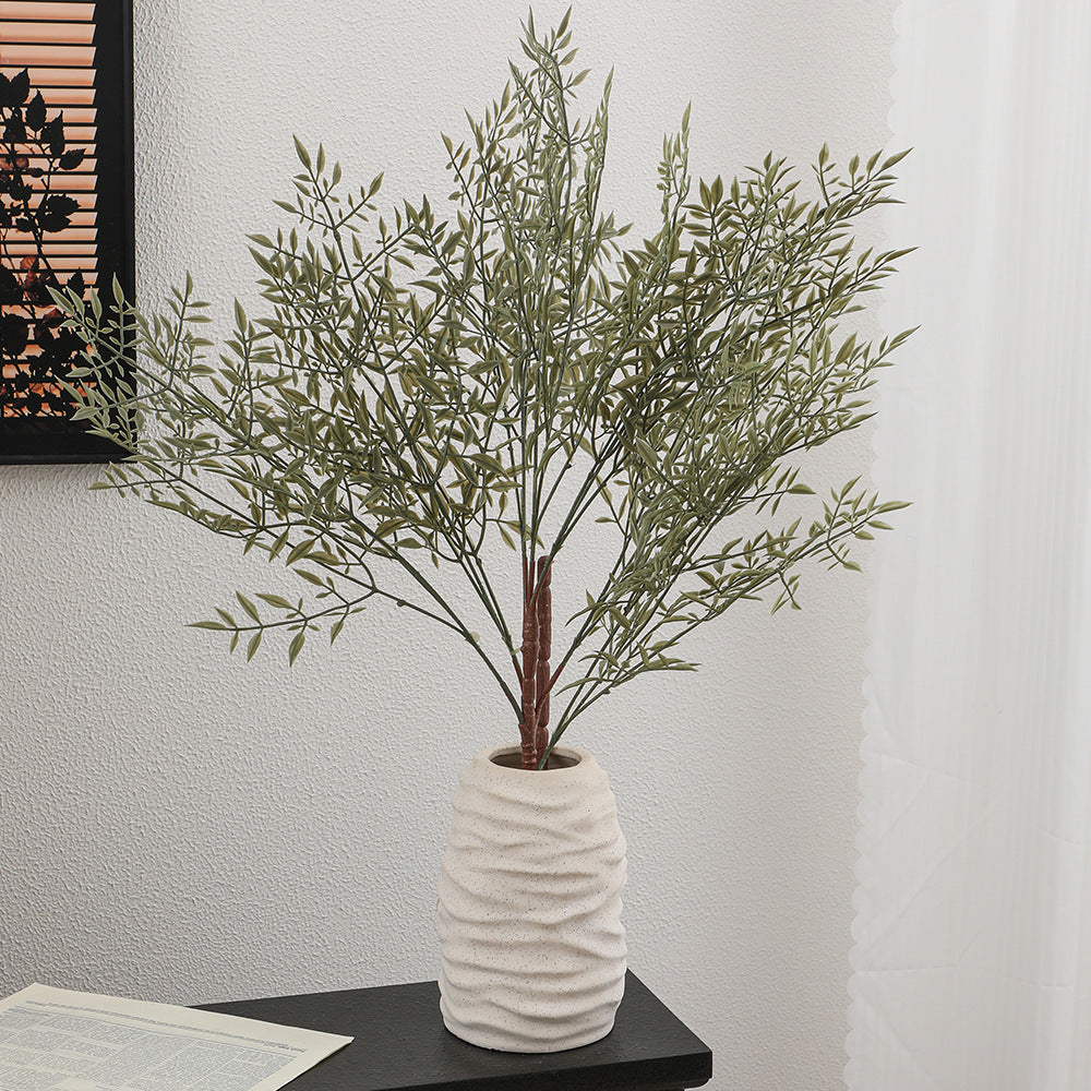 Decorative Artificial Branch with Delicate Leaves | High & Bury