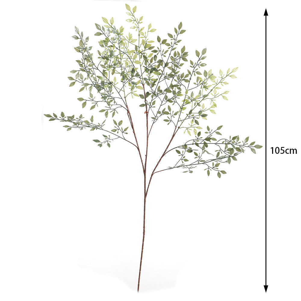 Decorative Artificial Branch with Delicate Leaves | High & Bury