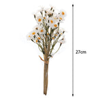 Decorative Artificial Flower Arrangement White | High & Bury