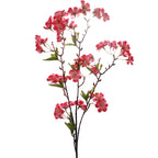 Decorative Artificial Flower Bouquet Magenta White | High & Bury