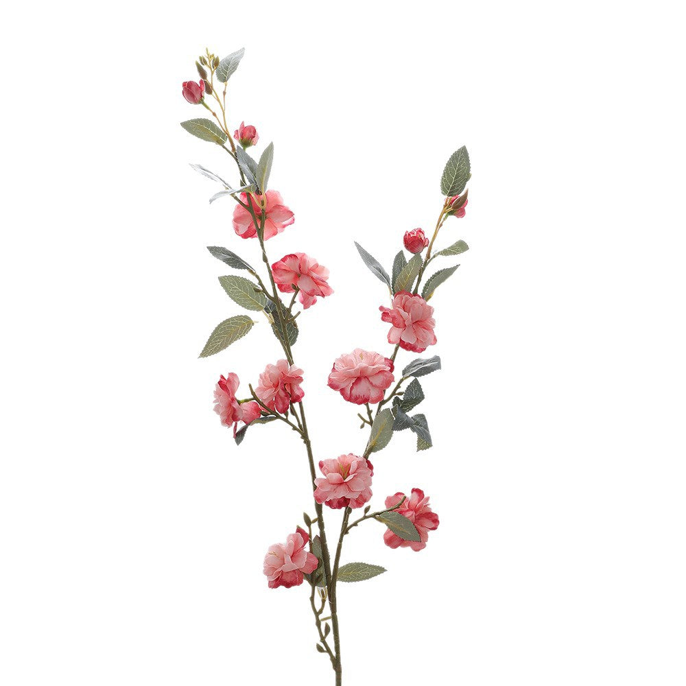 Decorative Artificial Flower Bouquet Red Pink | High & Bury