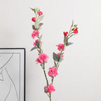 Decorative Artificial Flower Bouquet Red Pink | High & Bury